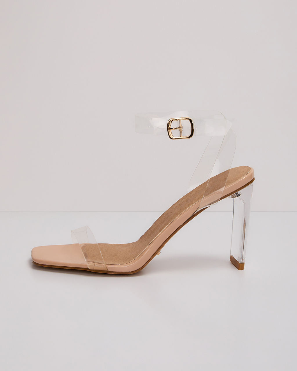 Olivia-Billini  Santiago Clear Strappy Heels