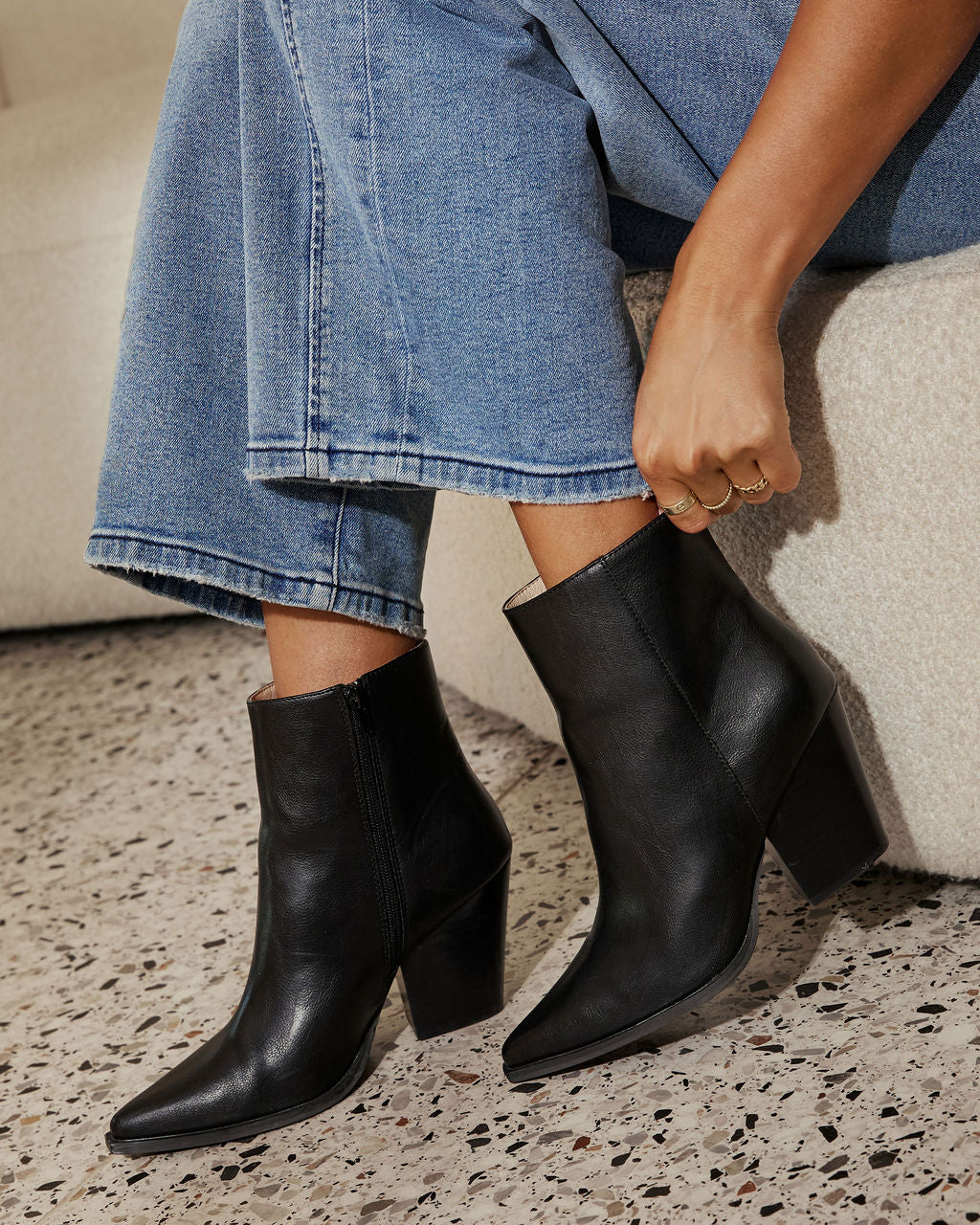 Olivia-Cypress Ankle Boot